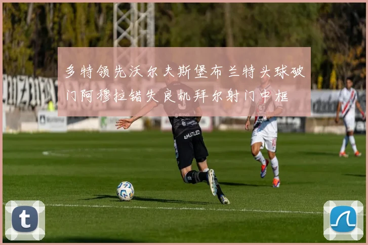 多特领先沃尔夫斯堡布兰特头球破门阿穆拉错失良机拜尔射门中框